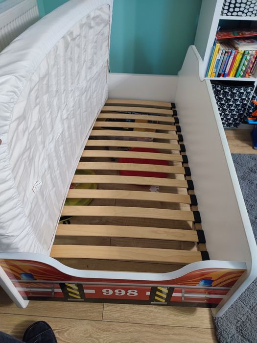 Łóżko dziecięce 140x70 straz pozarna