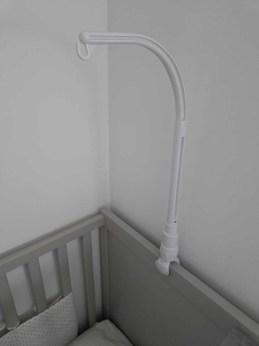 Berço IKEA cinza