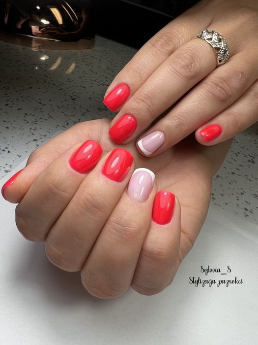Manicure hybrydowy/żelowy, paznokcie hybrydowe