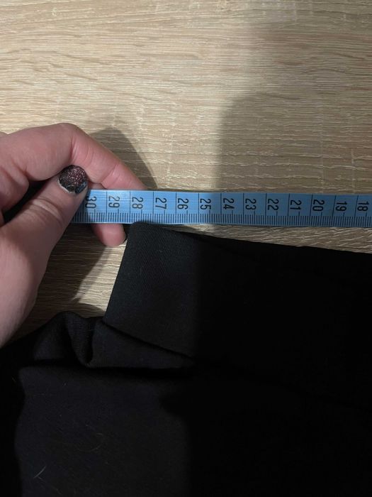 Czarna spódniczka mini rozmiar XS Sinsay