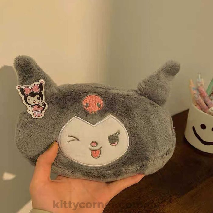 Мʼякий дитячий пенал Hello Kitty/Kuromi/My Melody/Cinnamoroll у школу