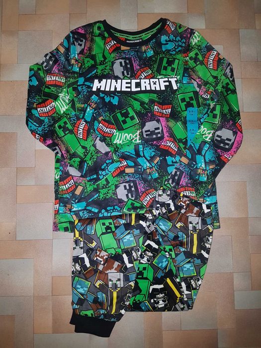 Комплект велюр Майнкрафт, Primark 12-13 лет 158 см Minecraft пижама