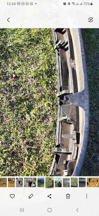 Задний бампер на тойоту короллу Е11 98-01 52159-02150