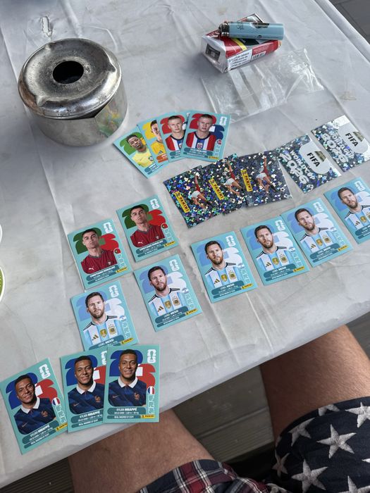 Cromos do mundial a vulso  o leyend o caderneta chea