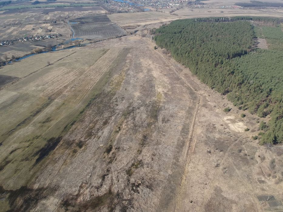 продаж ділянки 54га під котеджну забудову біля лісу  село Жорновка