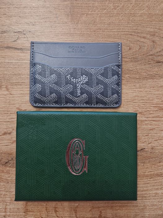 Cardholder Goyard szary