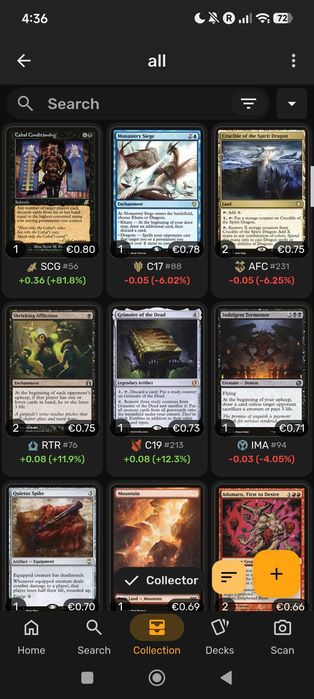 900 Cartas magic random