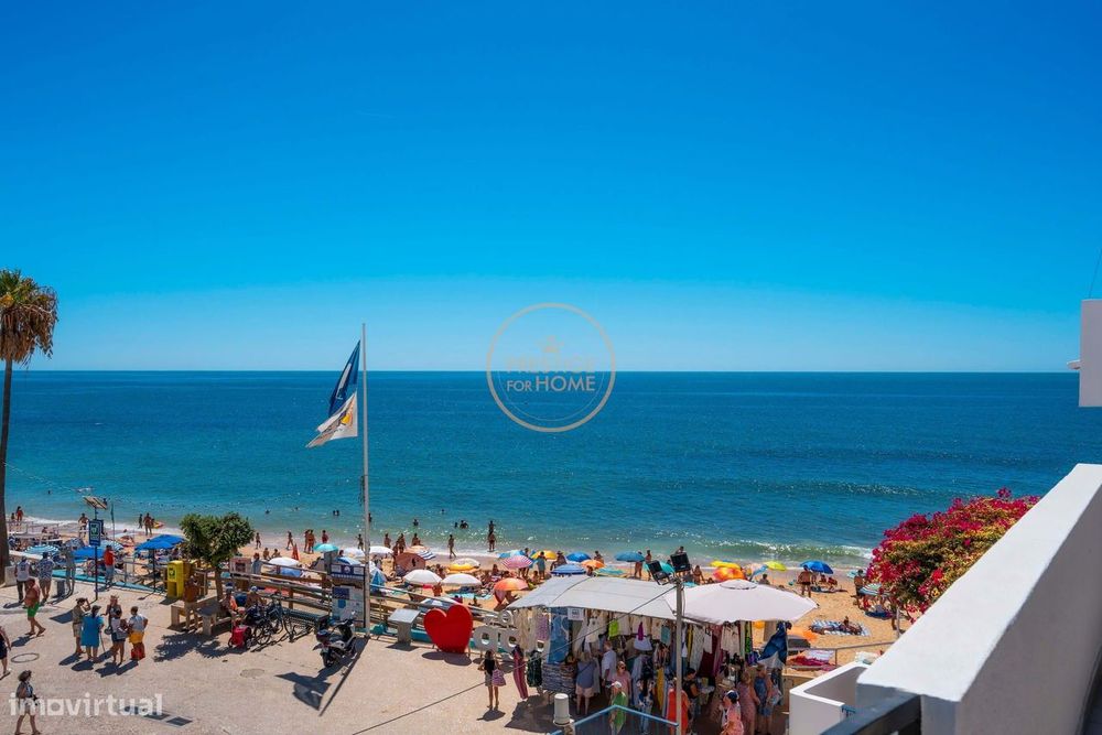 Arrendamento : Apartamento 2 Quartos com Vista Mar a 20 metros do mar!