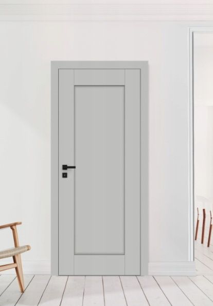 Drzwi DRE Estra 5 70cm bezprzylgowe lewe z ościeżnicą