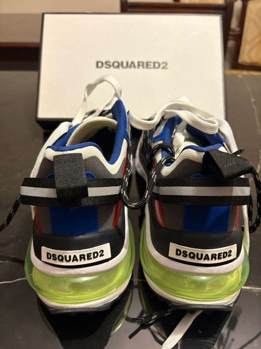 DSQUARED2 Bubble Sneakers – White/Multicolour