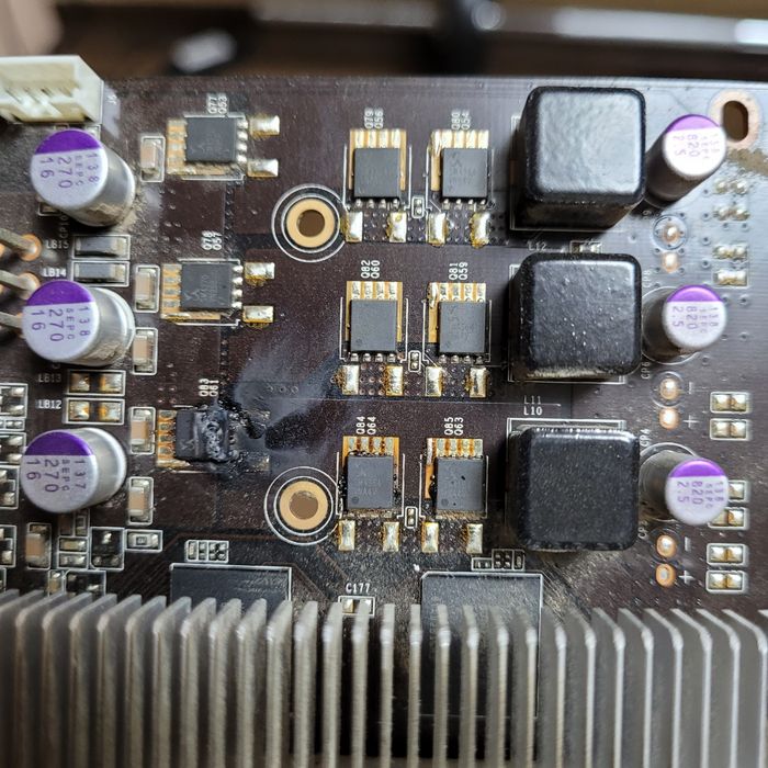 Видеокарта  GeForce  gtx550ti на детали