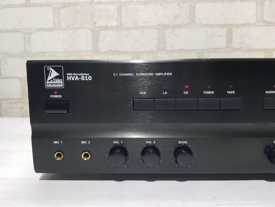 5.1 Стерео підсилювач/усилитель Voice HVA 810, 2x75Вт б/у з Німеччини