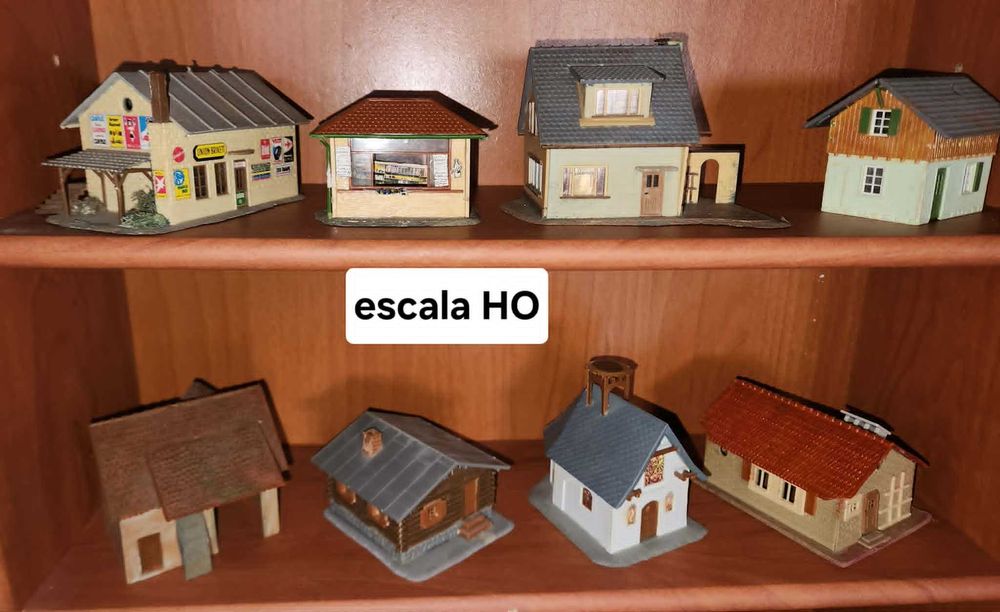 Edificios, casinhas e outros em Escala HO