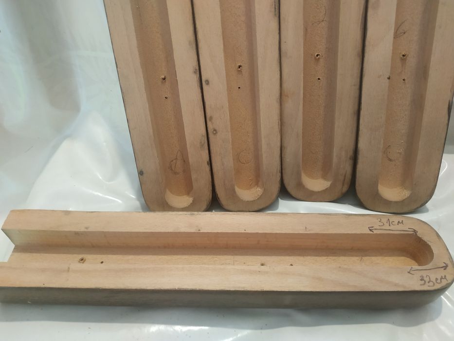 Накладки дерево на крестовину офисного кресла