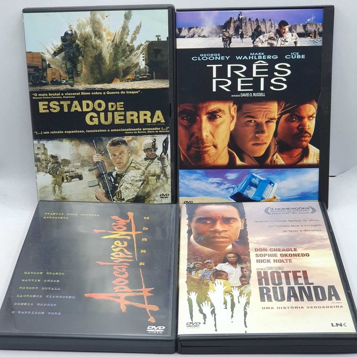 Lote 19/2 - Pack de 18 Filmes de Guerra Em DVD - Ref. VI