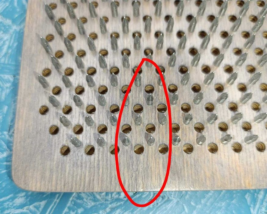 Доска Садху! Уценка. 10мм. Цветок жизни. Йога.