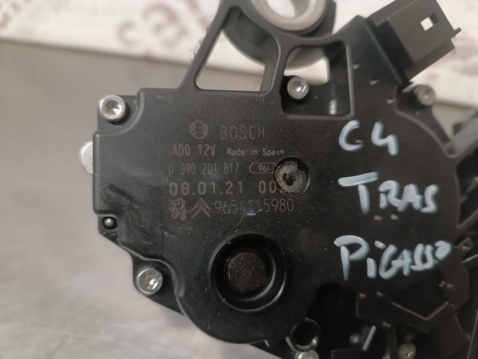 Motor Limpa Vidros Trás 0390201817 - CITROËN C4 PICASSO I Veículo multiuso