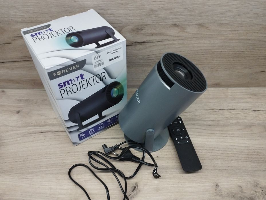 Projektor Smart Forever – Android 12.0, Wi-Fi/Bluetooth