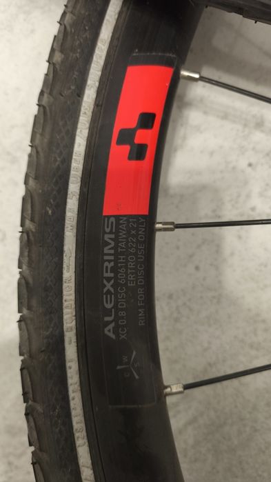CUBE 28" 700C 622x21 Gravel CX Disc 11s Alexrims TRP Continental