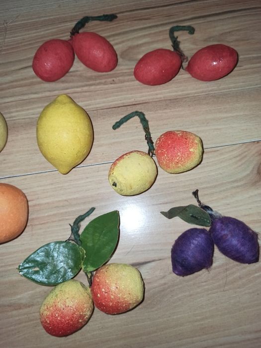 Новорічні іграшки пап'є маше СССР, 70 роки