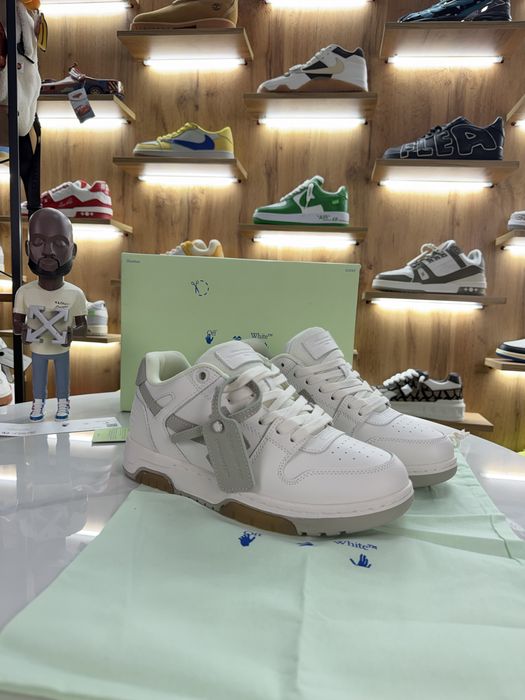 Кросівки Снікерси OFF-WHITE Out Office White / khaki