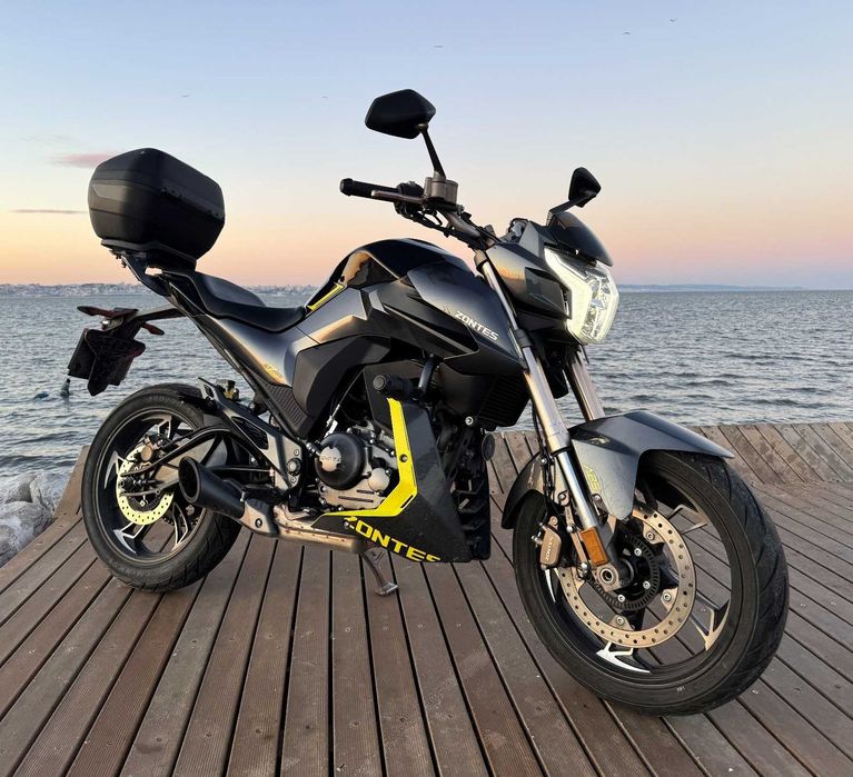Mota Zontes Z2 LCD - Apenas 3.700km