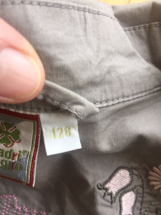 Плащ для девочки р. 128см
