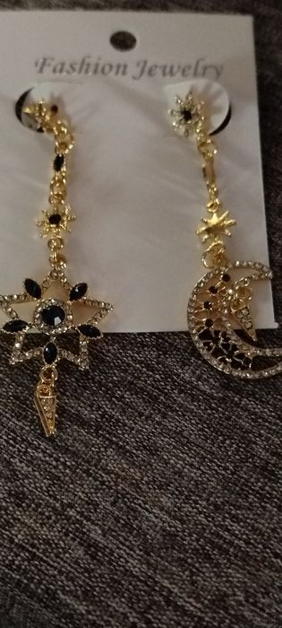 Komplet kolczyki damskie fashion jewerly
