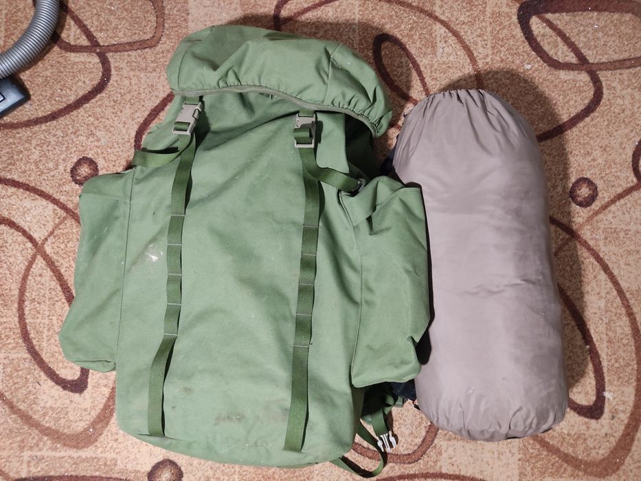 Баул Bergen, спальник 2в1 НАТО, рюкзак штурмовий