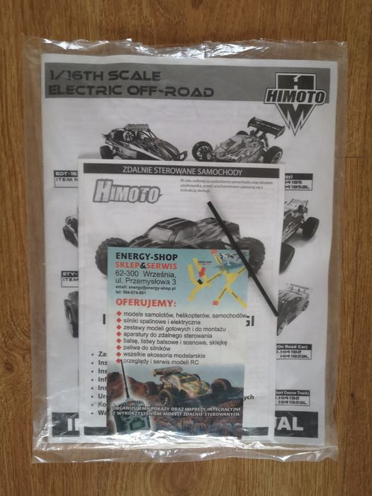 RC Truggy Himoto Hunter 1:16 – komplet