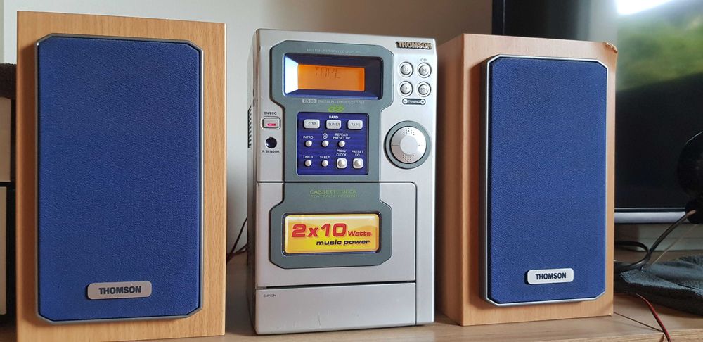 Wieża Thomson ,kasety,radio,cd