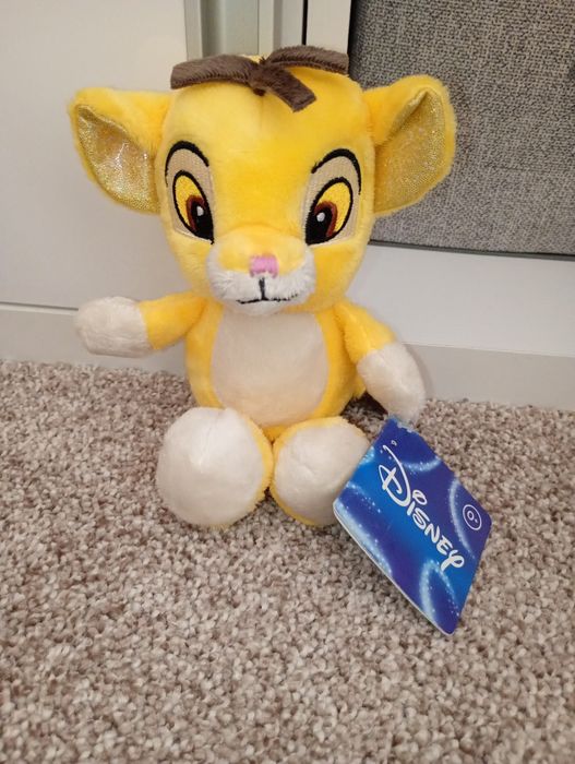 Nowy z metką Simba Disney król lew mały słodki