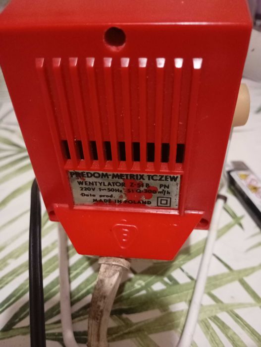 Wentylator Prędom -metrix Tczew PRL