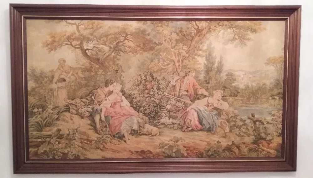 Quadro Tapeçaria Francesa -> "Gobelin"