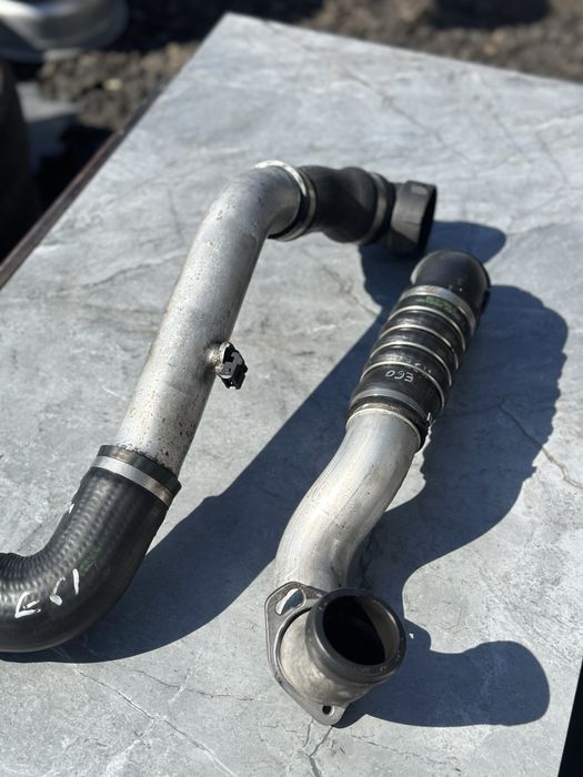 BMW E60 E61 Патрубок Інтеркуллера М57N2 3.0d патрубки куллера BUMER