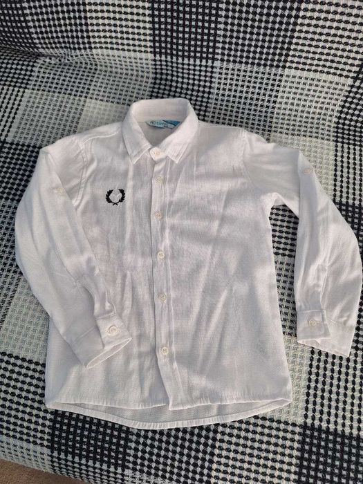 Белая рубашка, детская 98 размер