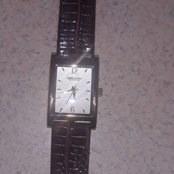 Kenneth Cole Reaction damski skórzany pasek jaszczurka