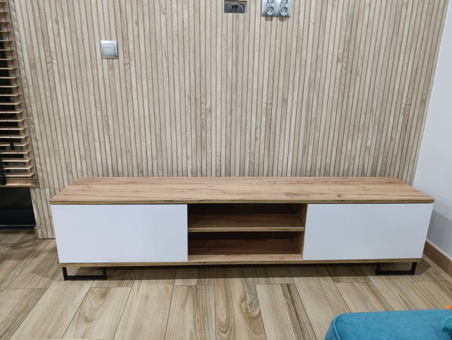 Szafka RTV 180 cm dąb Craft