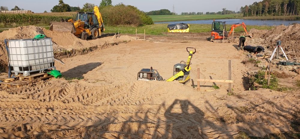 Budowa płyt fundamentowych, płyty fundamentowe, fundament płytowy