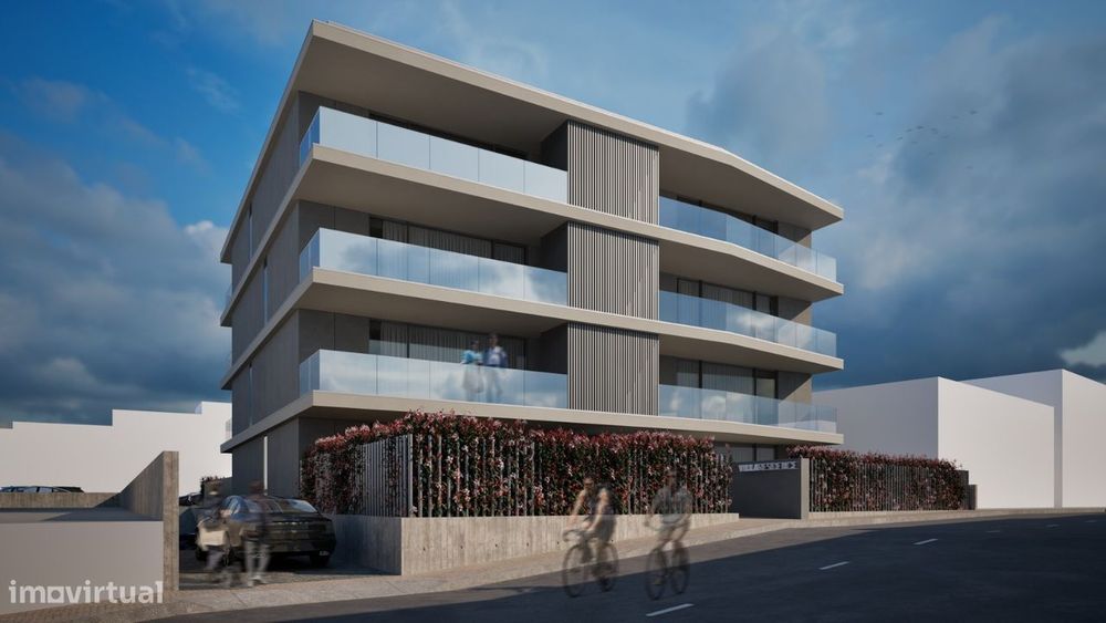T1 Novo No Centro De Estarreja — Último Andar Com Varanda De 28M²