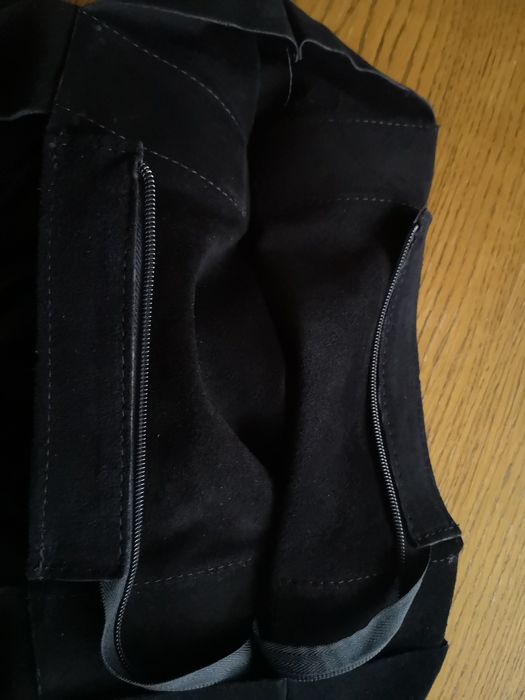 Piękny skórzany worek