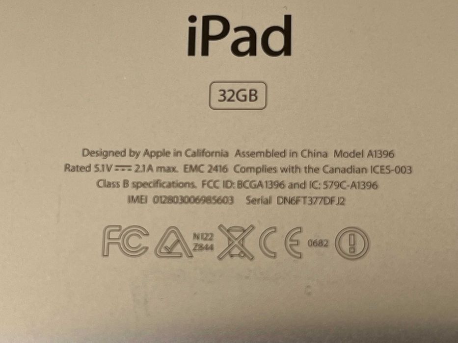 Apple iPad 2 - 32GB 3G WiFi+