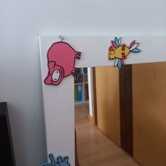Espelho para quarto de criança