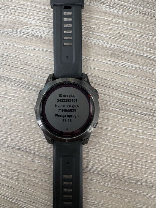 Zegarek sportowy Fenix 7 Solar