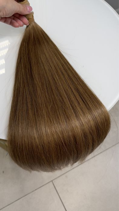 Волосы для наращивания. Русые Натуральные волосы 50, 60 и 70 см