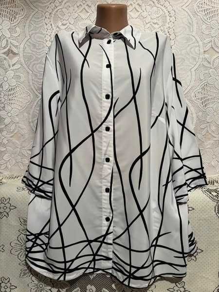 Ошатні блузи великі  60-65