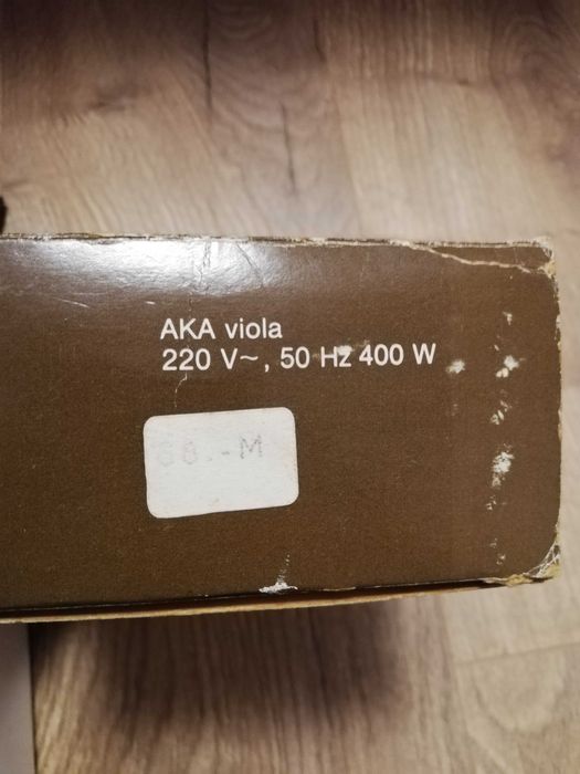 Suszarka do włosów turystyczna AKA Viola DDR pamiątka PRL zabytek