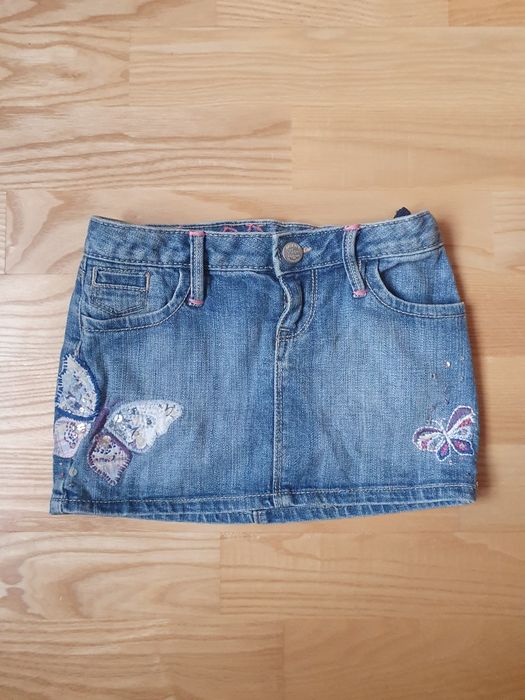 Spódnica spódniczka jeansowa Gap Kids 110