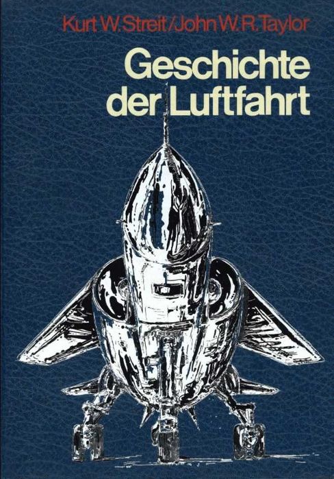 Kiążka Historia Lotnictwa Streit język niemiecki Lotnictwo samolot