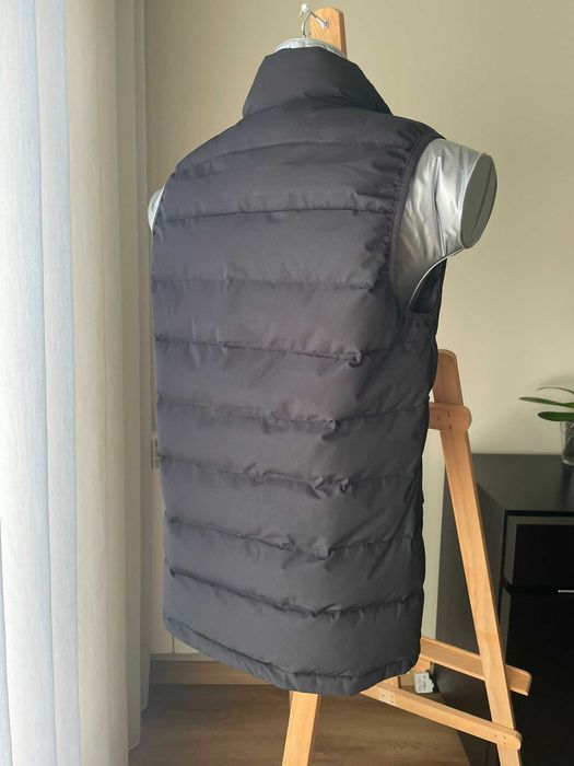 Colete acolchoado casaco sem mangas blusão de penas leve Tiffosi